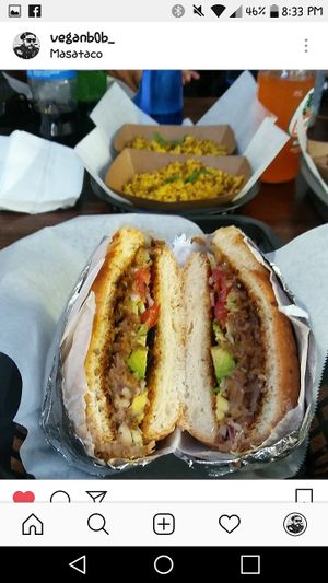 Torta quinoa rice at Masataco  in Whittier