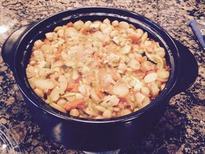 Vegan Moroccan stew at Twilight & Lemongrass in Avondale Estates