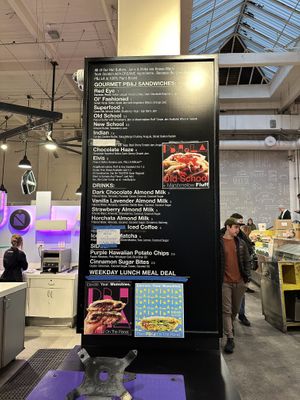 Menu as of 2/2023  at PBJ.LA in Los Angeles