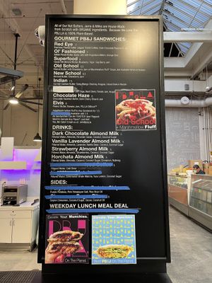 menu   at PBJ.LA in Los Angeles