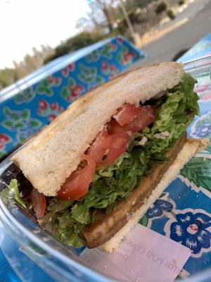 Tofu BLT Sandwich  at California Organics in Nevada City