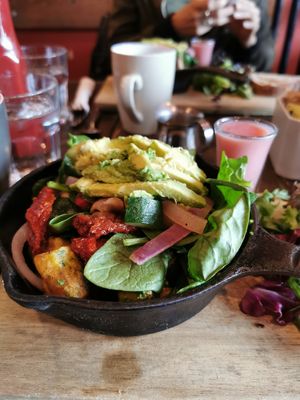 Vegan Brunch Skillet at Nancy O's in Prince George