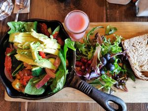 Vegan Brunch Skillet at Nancy O's in Prince George