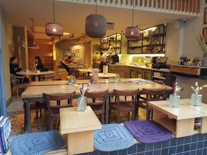 interior at Restaurant Singular in Barcelona