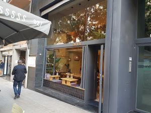 front at Restaurant Singular in Barcelona
