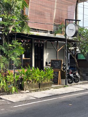 store front at Vinny's Warung in Canggu