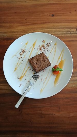 Sweet potatoes brownie at Vinny's Warung in Canggu