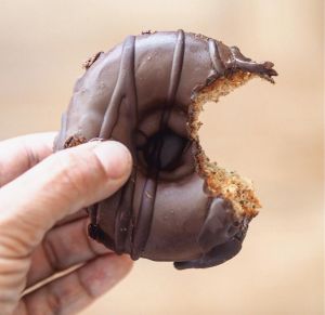 Bestseller ~ Vegan Nutella Doughnut at The Muscle Bakery in 