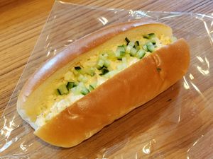 Creamy vegan egg sub at Yiihotang 一禾堂 - Songshan District in Taipei