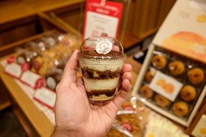 Tiramisu cup at Yiihotang 一禾堂 - Songshan District in Taipei