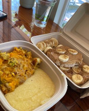 breakfast casserole   at Well Fed Louisiana in Shreveport