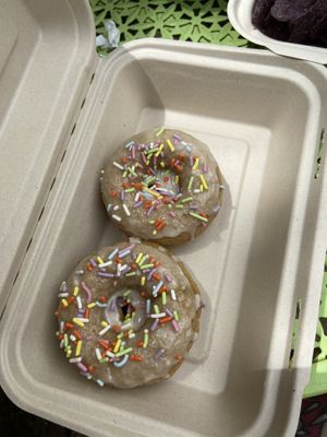 Vanilla Donut.  at Well Fed Louisiana in Shreveport