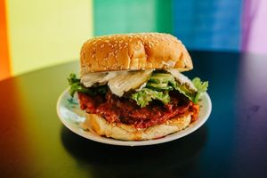 TX Hot Chicken at Spiral Diner & Bakery in Denton