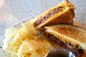 Patty Melt at Spiral Diner & Bakery in Denton