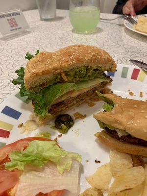 El Paso Beyond Burger! at Spiral Diner & Bakery in Denton