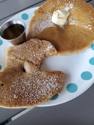 Pancakes at Spiral Diner & Bakery in Denton