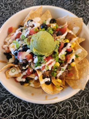 Nacho Jr. at Spiral Diner & Bakery in Denton