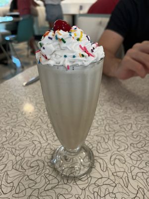 Shaaaake  at Spiral Diner & Bakery in Denton