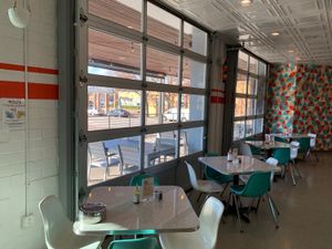 Diner vibe at Spiral Diner & Bakery in Denton