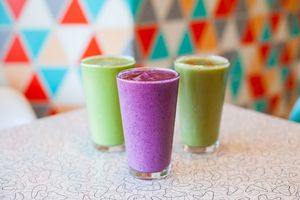 Healthy Smoothies at Spiral Diner & Bakery in Denton