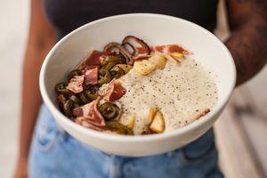 Campfire Breakfast Bowl at Spiral Diner & Bakery in Denton