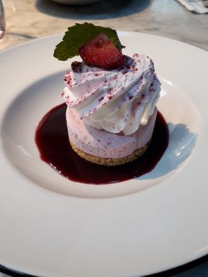 Vegan dessert at Pizza Express - Union St in Aberdeen