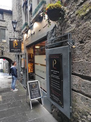 Outside at Petronella in Kilkenny