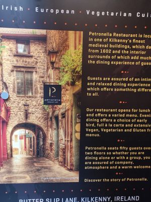 Photo at Petronella in Kilkenny