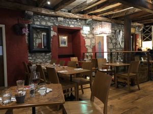 Upstairs dining area  at Petronella in Kilkenny