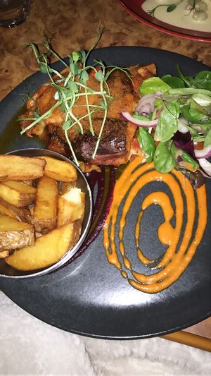 Vegan lasagna  at Petronella in Kilkenny