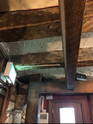 Original Beams  at Petronella in Kilkenny