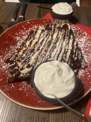   at La Crêperie des Alpes in Aix-les-bains