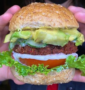 De la casa at Huacamole Vegan Food in San Pedro