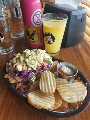 Tacos Sodita at Huacamole Vegan Food in San Pedro