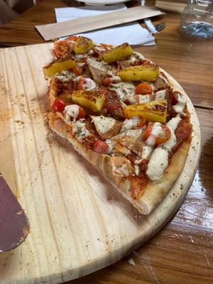 Pizza  at Huacamole Vegan Food in San Pedro