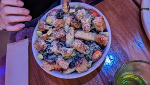 Salad Bowl at Huacamole Vegan Food in San Pedro