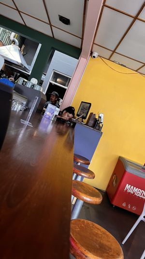   at Huacamole Vegan Food in San Pedro