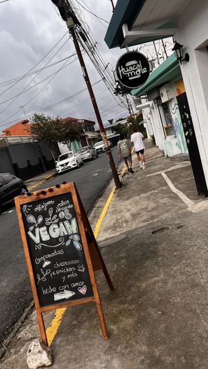   at Huacamole Vegan Food in San Pedro