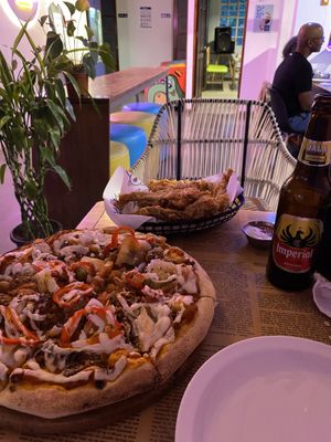   at Huacamole Vegan Food in San Pedro