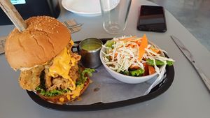   at Huacamole Vegan Food in San Pedro