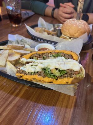   at Huacamole Vegan Food in San Pedro