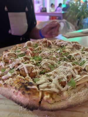   at Huacamole Vegan Food in San Pedro