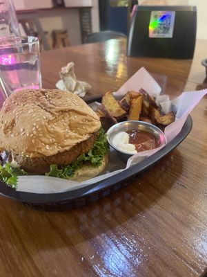   at Huacamole Vegan Food in San Pedro