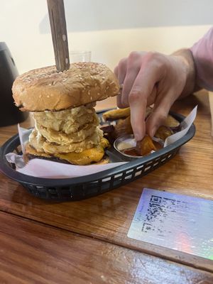   at Huacamole Vegan Food in San Pedro