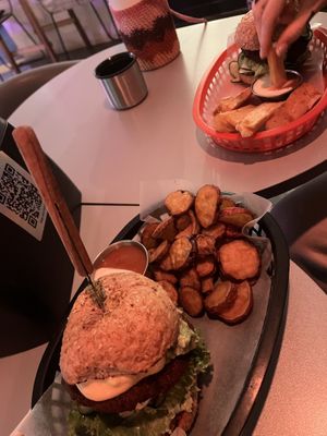   at Huacamole Vegan Food in San Pedro