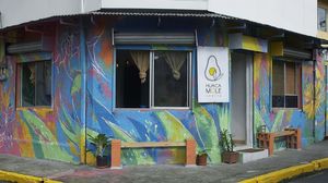 Restaurant View at Huacamole Vegan Food in San Pedro