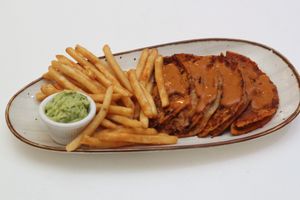 Birria Tacos at Huacamole Vegan Food in San Pedro