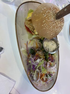   at Huacamole Vegan Food in San Pedro