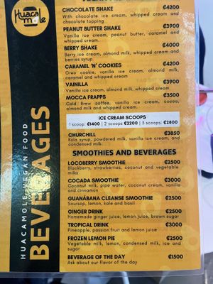   at Huacamole Vegan Food in San Pedro