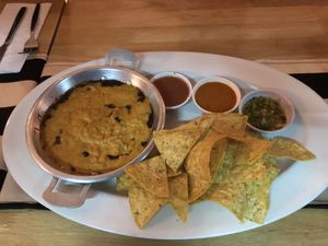 Vegan queso  at Salsa Kitchen - Huay Kaew in Chiang Mai